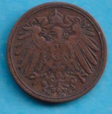 (KE142) Duitsland 1 Pfennig 1900 A, Postzegels en Munten, Munten | Europa | Niet-Euromunten, Losse munt, Duitsland, Verzenden