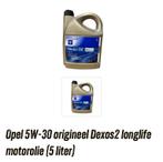 5w30 GM olie 2 nieuwe 5 liter kannen, Ophalen of Verzenden