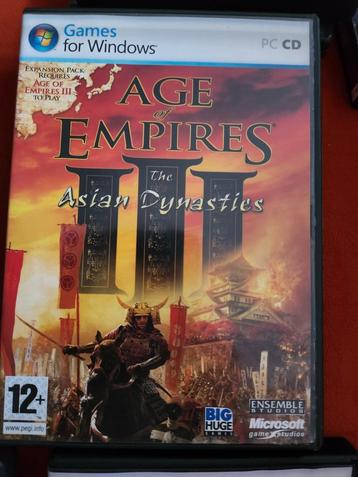 Age of Empires III: The Asian Dynasties (PC CD) beschikbaar voor biedingen