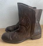 Ducanero. Stoere Italiaanse leren laarsjes. Mt 40., Bruin, Lage of Enkellaarzen, Ophalen of Verzenden, Zo goed als nieuw