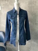 Lang spijkerjasje van Norah maat 38, Kleding | Dames, Jassen | Zomer, Maat 38/40 (M), Blauw, Ophalen of Verzenden, Zo goed als nieuw