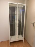 Íkea MILSBO Vitrinekast, Huis en Inrichting, Kasten | Vitrinekasten, Ophalen, 50 tot 100 cm, Zo goed als nieuw, 150 tot 200 cm