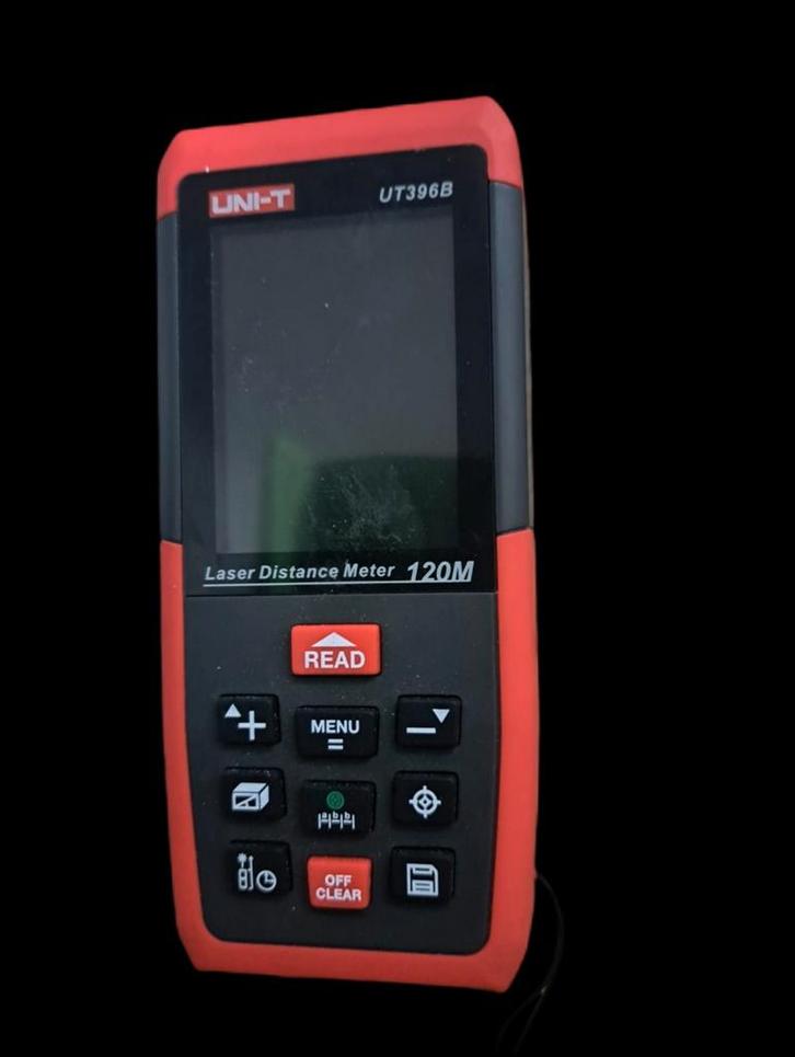Laser Afstandsmeter UNI-T UT396B, Doe-het-zelf en Verbouw, Meetapparatuur, Zo goed als nieuw, Afstand, Ophalen of Verzenden