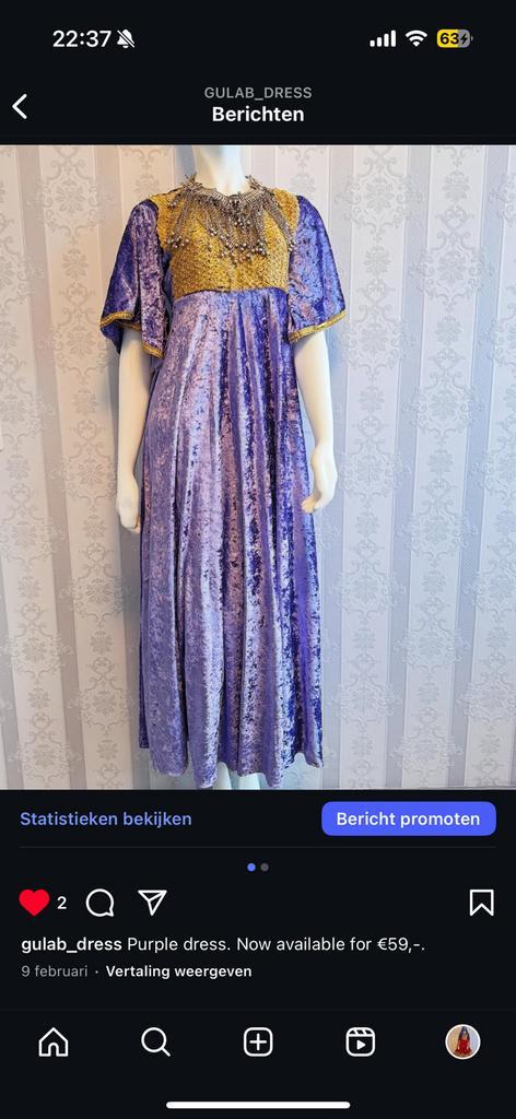 Unieke Afghaanse Jurken te Koop!, Kleding | Dames, Gelegenheidskleding, Zo goed als nieuw, Overige typen, Ophalen of Verzenden