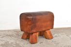 Vintage turnbok kruk voetenbankje jaren 30 EYECATCHER, Huis en Inrichting, Ophalen of Verzenden, Gebruikt, Overige materialen