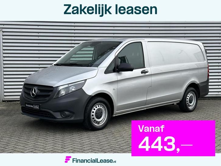 Mercedes-Benz Vito 114 CDI L2 Automaat Airco Navigatie>Apple, Auto's, Bestelauto's, Bedrijf, Lease, Financial lease, Mercedes-Benz Certified