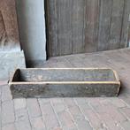 Brocante oude houten bak trog kist 2 handgrepen *Etage3*, Huis en Inrichting, Woonaccessoires | Overige, Gebruikt, ., Ophalen of Verzenden