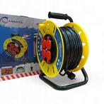 Kabelhaspel 50m - Tuin verlengsnoer 4 Stopcontacten -3x2,5mm, Doe-het-zelf en Verbouw, Info@berek.de, Nieuw, Ophalen of Verzenden