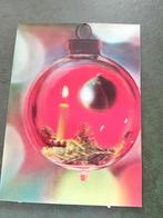Ansichtkaart 3d Kerst, Ophalen of Verzenden, 1980 tot heden