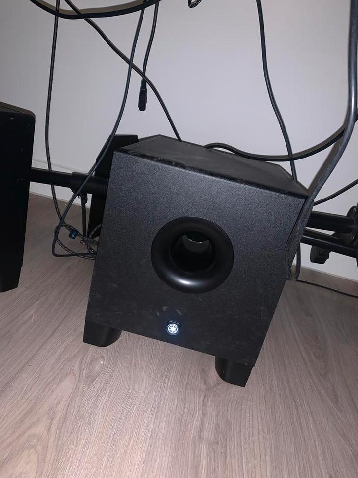 Yamaha HS8S Subwoofer - Overbodig!, Audio, Tv en Foto, Luidsprekers, Gebruikt, Subwoofer, 120 watt of meer, Overige merken, Ophalen