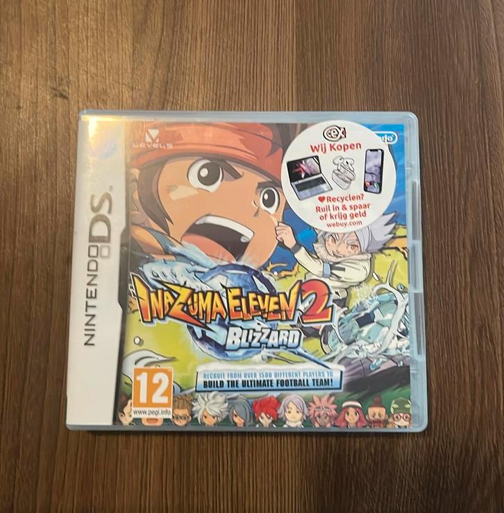 Inazuma Eleven 2: Blizzard, NDS, Spelcomputers en Games, Games | Nintendo DS, Zo goed als nieuw, Sport, 1 speler, Vanaf 12 jaar