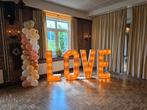 LOVE lichtletters te huur 1.25m hoog!, Ophalen of Verzenden, Nieuw, Geboorte of Huwelijk