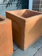 Spaanse Terracotta Bloempotten, Tuin en Terras, Ophalen, Rond, Minder dan 25 cm