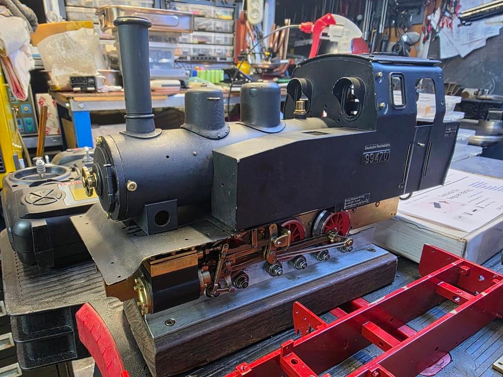 Regner LGB live  steam gas locomotief 994701, Ophalen of Verzenden, Zo goed als nieuw, Trein, Schaalmodel