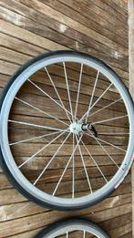 Retro velgen racefiets, platte spaken., Ophalen of Verzenden, Zo goed als nieuw, Racefiets, Wiel