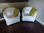 2x IKEA TULLSTA Fauteuils met witte hoes, Ophalen, Gebruikt, Minder dan 75 cm, 50 tot 75 cm