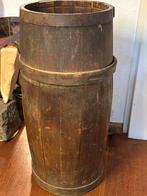 Houten oude ton H 73/Diam. 30/, Ophalen of Verzenden