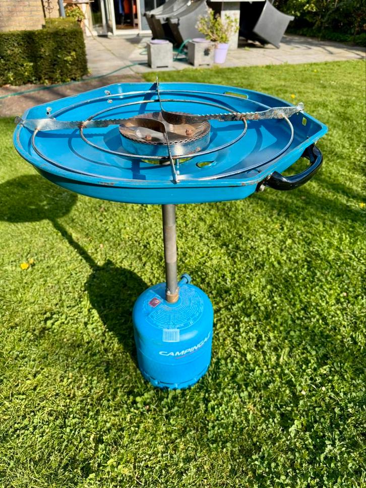 Te koop Scottelbraai kooktoestel Campinggaz, Tuin en Terras, Gasbarbecues, Zo goed als nieuw, Ophalen of Verzenden