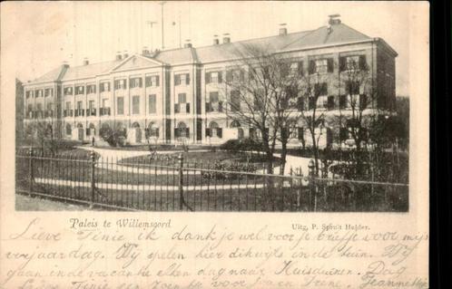 Helder - Paleis te Willemsoord, Verzamelen, Ansichtkaarten | Nederland, Gelopen, Noord-Holland, Voor 1920, Ophalen of Verzenden