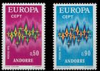 18-04 Frans Andorra MI 238/9 postfris, Postzegels en Munten, Postzegels | Europa | Overig, Ophalen of Verzenden, Overige landen
