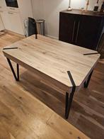 Eettafel / bureau 130x80, 50 tot 100 cm, Minder dan 50 cm, Rechthoekig, Zo goed als nieuw