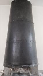 Metalen Kegelvormige Schouwkap / Haardkap, Doe-het-zelf en Verbouw, Metalen, Ophalen, Gebruikt