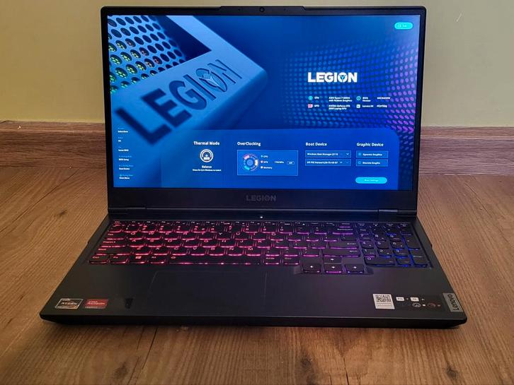 Lenovo Legion 5 - Ryzen 7 5800H, RTX 3060, 16GB DDR4, 165Hz, Computers en Software, Windows Laptops, Zo goed als nieuw, 15 inch
