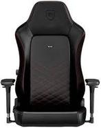 Noblechairs Hero Zwart/Rood Gaming Bureaustoel, Huis en Inrichting, Bureaustoelen, Ophalen, Zwart, Zo goed als nieuw, Gaming bureaustoel