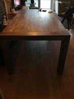 Robuste houten tafel!!, Huis en Inrichting, Tafels | Eettafels, Ophalen, Gebruikt, 200 cm of meer, 50 tot 100 cm