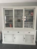 Grijze buffetkast - 200x52x220 cm, Ophalen, Gebruikt, 200 cm of meer, Met lade(s)