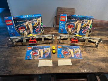 2x Lego 4852 - Spiderman: The Final Showdown (incl. dozen) beschikbaar voor biedingen