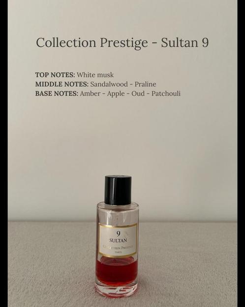 COLLECTION PRESTIGE - SULTAN 9 -> 2-5-10 ml, Sieraden, Tassen en Uiterlijk, Uiterlijk | Parfum, Nieuw, Verzenden