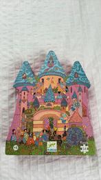 Djeco Puzzel Kasteel - 54 stukjes, Kinderen en Baby's, Speelgoed | Kinderpuzzels, Ophalen, Meer dan 50 stukjes, Zo goed als nieuw