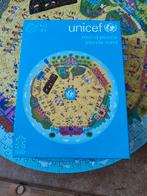 Unicef puzzel, rond 500 stukjes, Hobby en Vrije tijd, Denksport en Puzzels, Ophalen of Verzenden, 500 t/m 1500 stukjes, Zo goed als nieuw