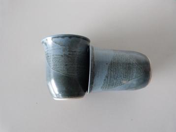 Keramiek bekers - Jan Bisschop - gesigneerd beschikbaar voor biedingen