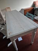 Houten Eettafel met Karakter, Huis en Inrichting, Tafels | Eettafels, Gebruikt, Grenenhout, Landelijk, 150 tot 200 cm
