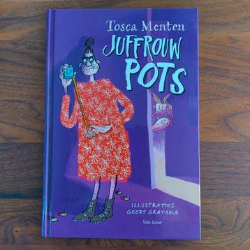Kinderboek Juffrouw Pots door Tosca Menten beschikbaar voor biedingen