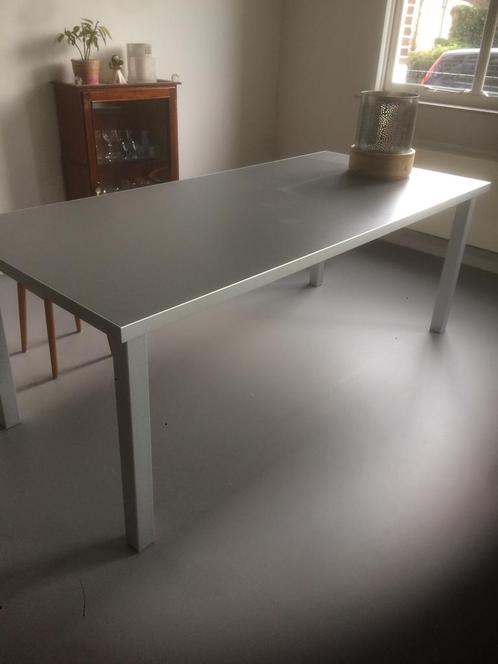 TAFEL industrieel design, Huis en Inrichting, Tafels | Eettafels, Zo goed als nieuw, 50 tot 100 cm, 200 cm of meer, Vijf personen of meer