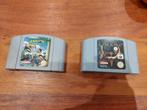 Nintendo 64, 2 games, Gebruikt, Shooter, 1 speler, Ophalen of Verzenden