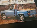 Brochure Chevrolet Pickups 1981 USA, Boeken, Auto's | Folders en Tijdschriften, Ophalen of Verzenden, Zo goed als nieuw, Chevrolet