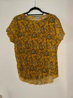 Okergele Paisley Blouse - Maat M, Maat 38/40 (M), Geel, Ophalen of Verzenden, Zo goed als nieuw