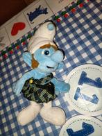 Smurf Gutsy knuffel met Schotse kilt. Smurfen 23 cm groot, Verzamelen, Smurfen, Ophalen of Verzenden, Zo goed als nieuw