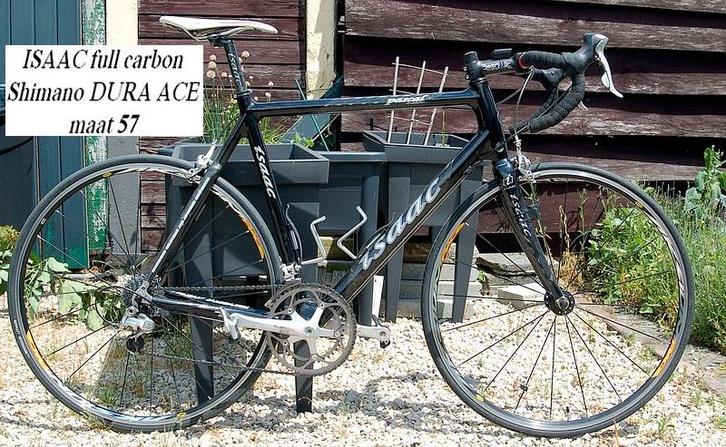 ISAAC PASCAL carbon, Shimano DURA ACE, m. 57., Sport en Fitness, Wielrennen, Overige typen, Ophalen