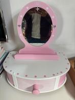 Kinder kaptafel inclusief make up en haarspulletjes, Ophalen, Gebruikt, 50 tot 100 cm, Minder dan 100 cm