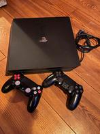 PS4 Pro 1TB + 2 Controllers - Goede Staat!, Spelcomputers en Games, Spelcomputers | Sony PlayStation 4, Ophalen, Gebruikt, Met 2 controllers