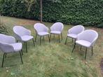 stoffen eetkamerstoelen, Huis en Inrichting, Stoelen, Ophalen, Gebruikt