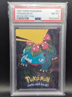 Venusaur 1999 topps movie edt-foil #e3 PSA 8, Verzenden, Zo goed als nieuw, Foil