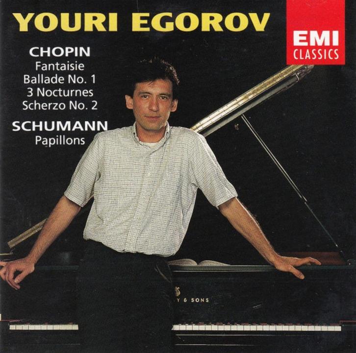 CHOPIN Fantaisie CD EGOROV EMI, Cd's en Dvd's, Cd's | Klassiek, Gebruikt, Kamermuziek, Romantiek, Ophalen of Verzenden