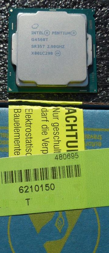Intel Pentium G4560T CPU 2,90 GHZ ** 3 maanden garantie **