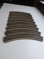 Marklin 5120 industrie bochten., Hobby en Vrije tijd, Modeltreinen | H0, Wisselstroom, Gebruikt, Rails, Ophalen of Verzenden